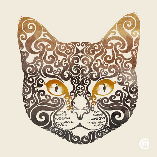 colorful-illustrations-swirly-animals-carolina-matthes-6 colorful-illustrations-swirly-animals-carolina-matthes-6