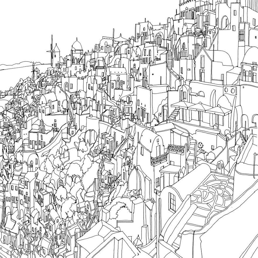 coloring-book-adults-fantastic-cities-steve-mcdonald-25 coloring-book-adults-fantastic-cities-steve-mcdonald-25