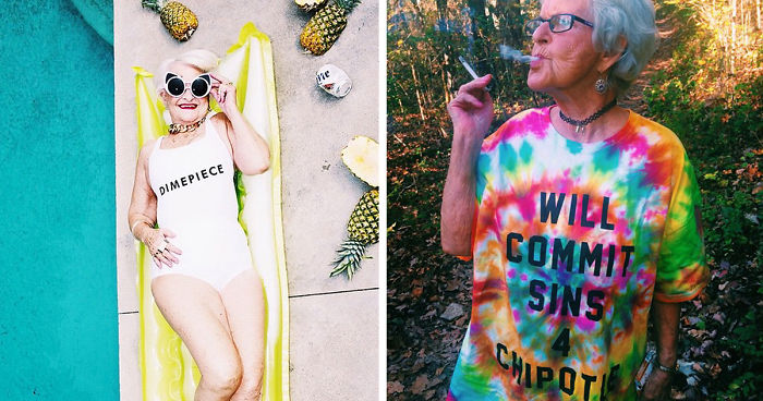 86-Year-Old Instagram Celebrity Grandma Continues To Surprise Her Followers