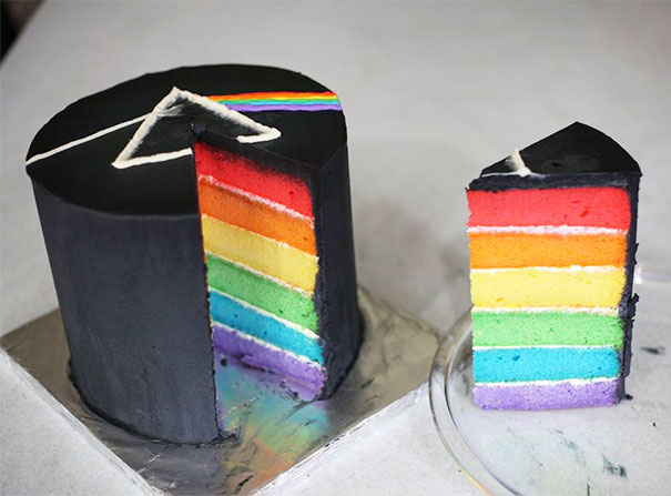 Pink Floyd Dark Side Of The Moon Cake