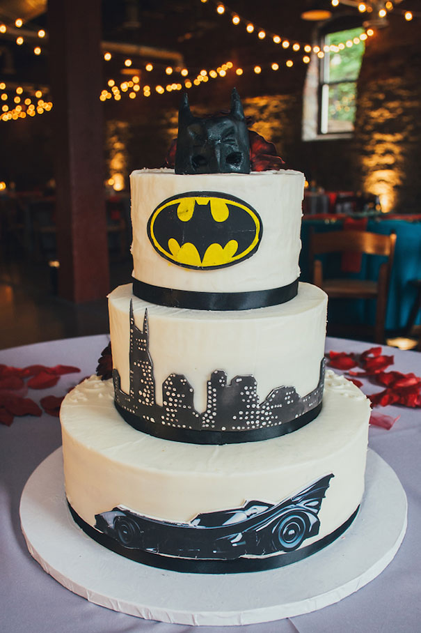 Batman Wedding Cake