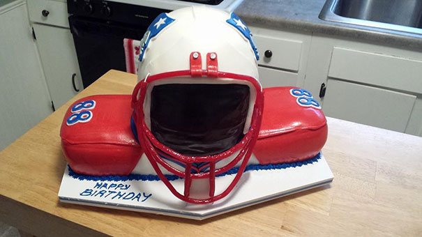 Cake For High School Football Player