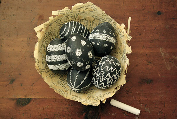 Chalkboard Easter Eggs