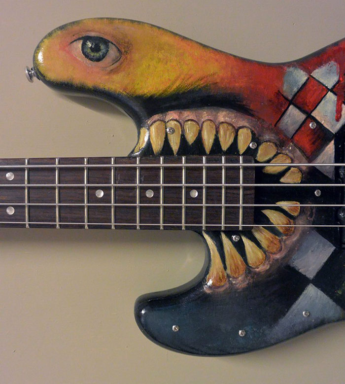 My Custom Painted Guitars