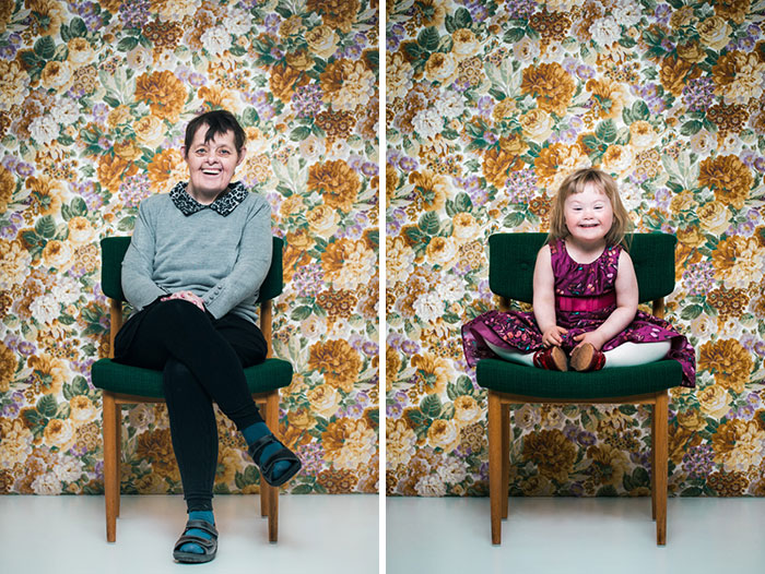 Portraits Of People From 9 Months To 60 Years Of Age With Down Syndrome