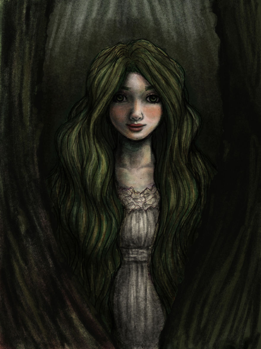 I Paint Digital Drawings That Look Like Hand Painted Images