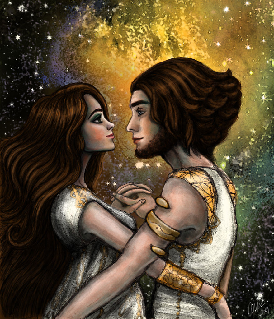 I Paint Digital Drawings That Look Like Hand Painted Images