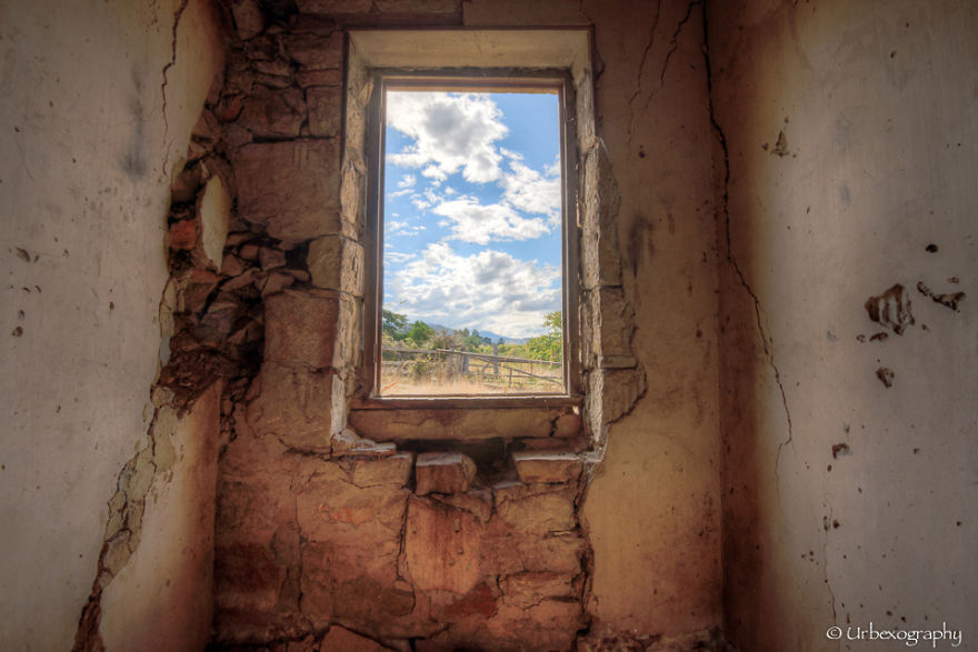 Windows Of Abandoned Rooms With Mystic Views