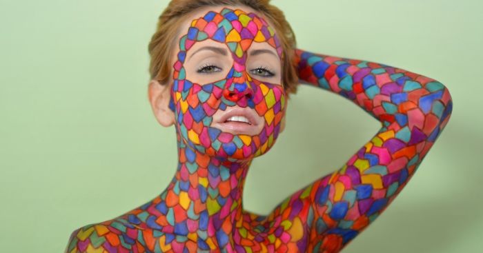 10 Meticulous Sharpie Drawings On A Human Canvas