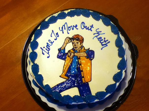 To: My Brother From: My Parents (his 23rd Birthday Cake)