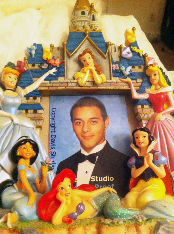 Her Excuse Was She Didn't Have Any Other Picture Frames. Thanks Mom