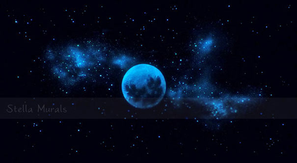 Moon Ceiling Sticker