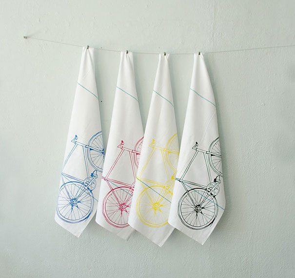 Bike Tea Towel