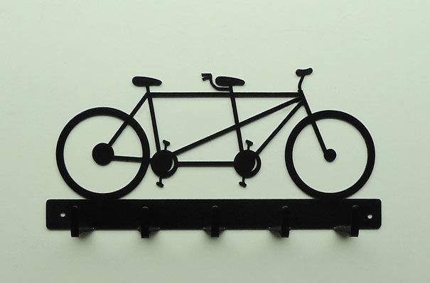 Bicycle Metal Key Rack