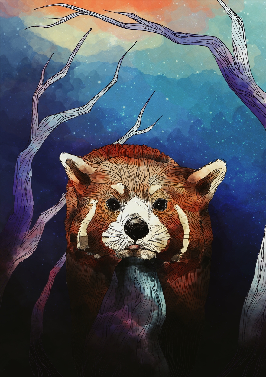 My Line-Art Animals With A Touch Of Fantasy