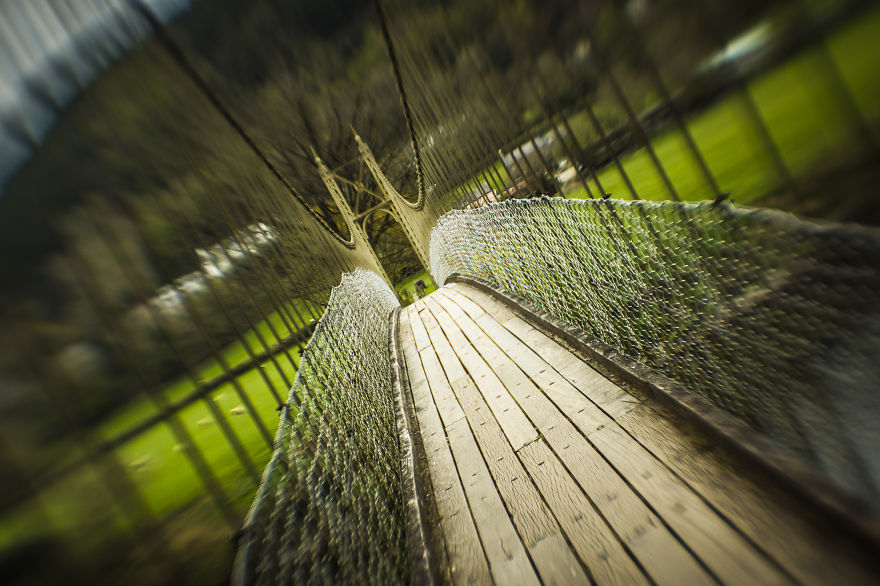 I Take Surrealist Photographs Of The Welsh Landscape In Memory Of My Father.