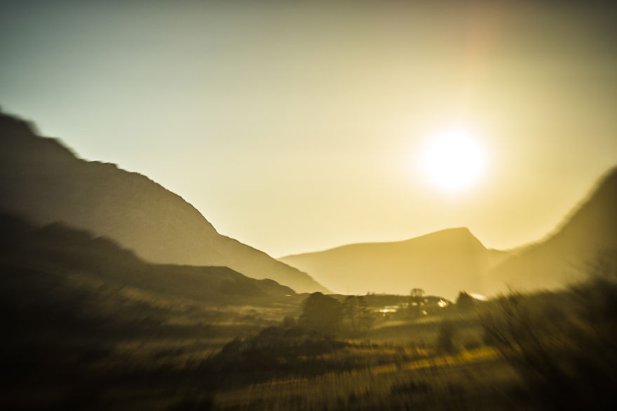 I Take Surrealist Photographs Of The Welsh Landscape In Memory Of My Father.