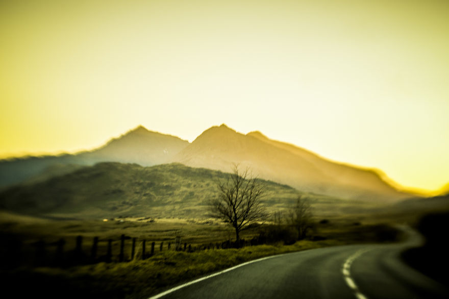 I Take Surrealist Photographs Of The Welsh Landscape In Memory Of My Father.