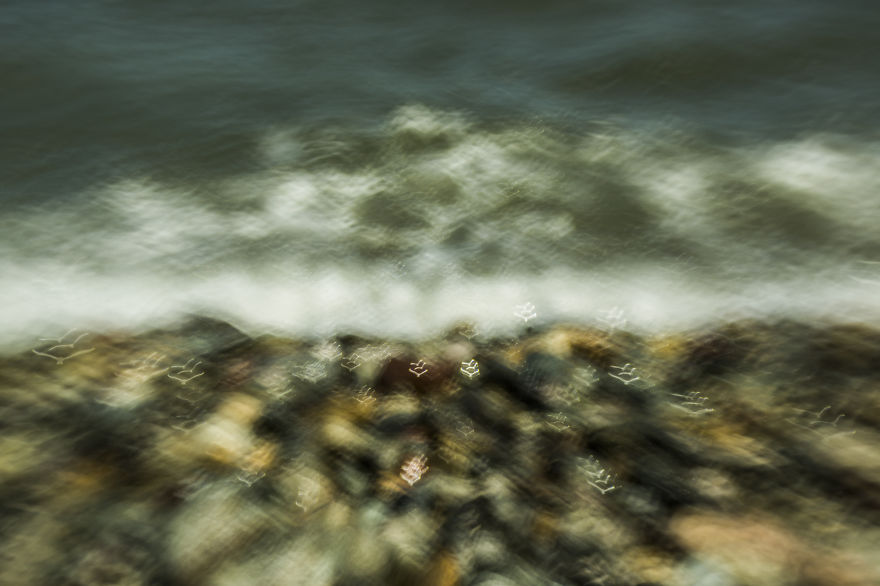 I Take Surrealist Photographs Of The Welsh Landscape In Memory Of My Father.