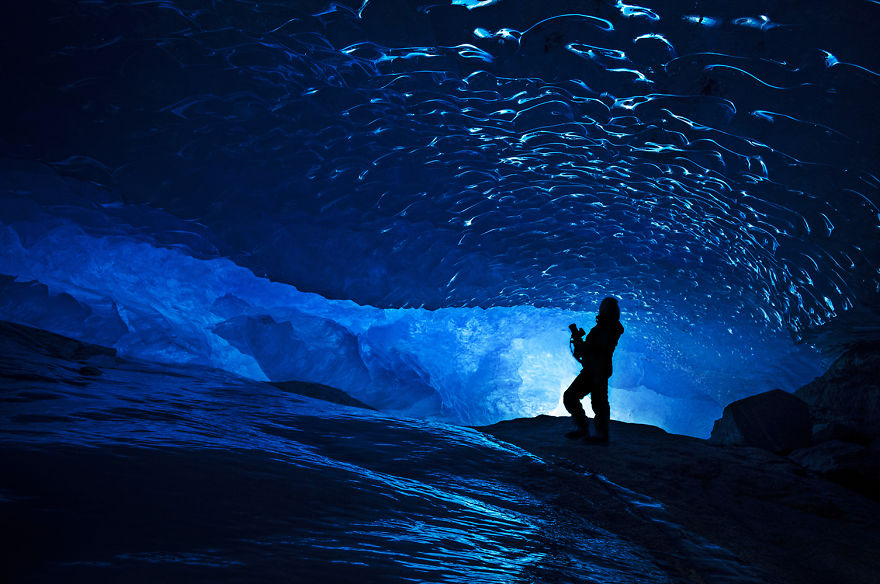 Photos From When I Was Inside A Glacier