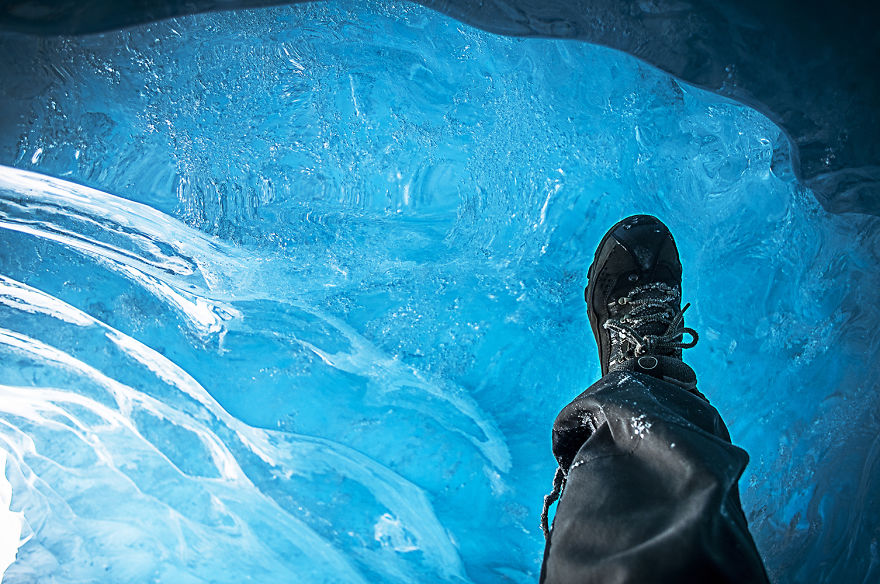 Photos From When I Was Inside A Glacier