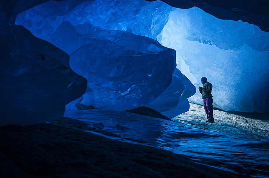 Photos From When I Was Inside A Glacier