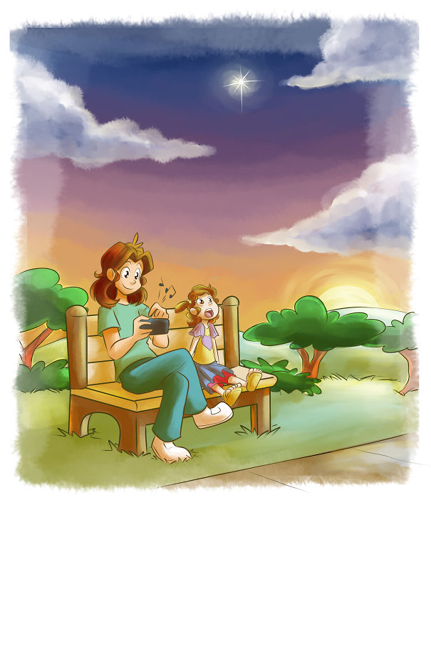 From The Book "mom Was On The Phone"