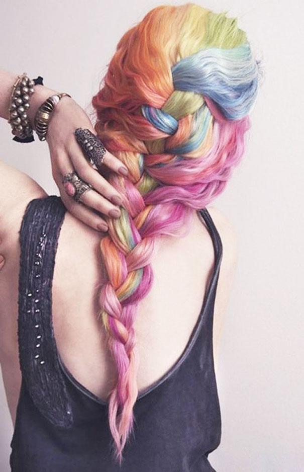 Rainbow Hair