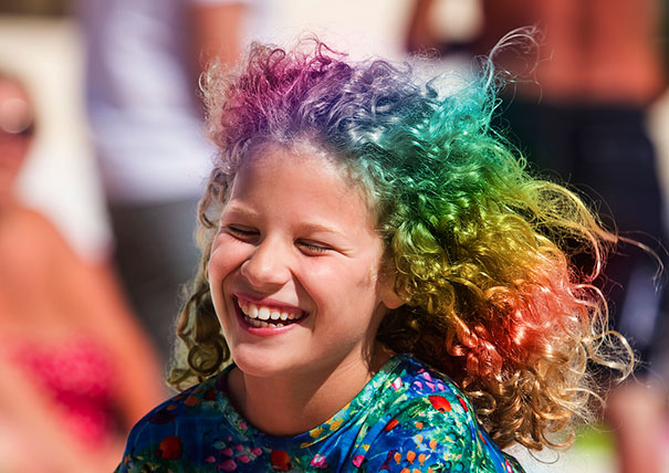 Rainbow Hair