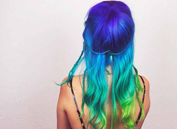 Rainbow Hair