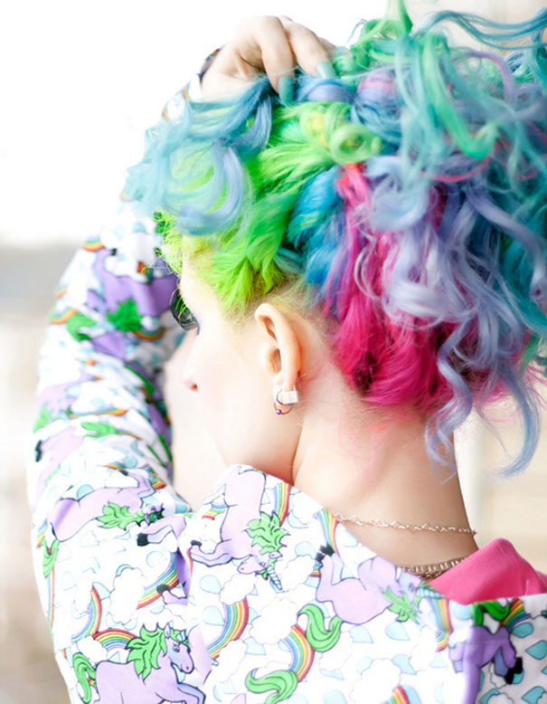 Rainbow Hair