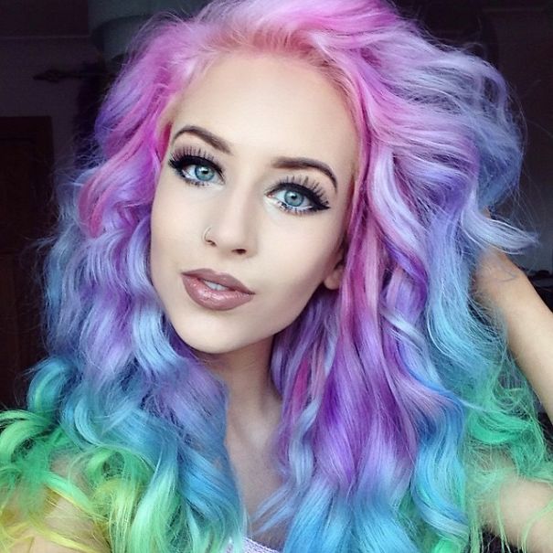 Rainbow Hair