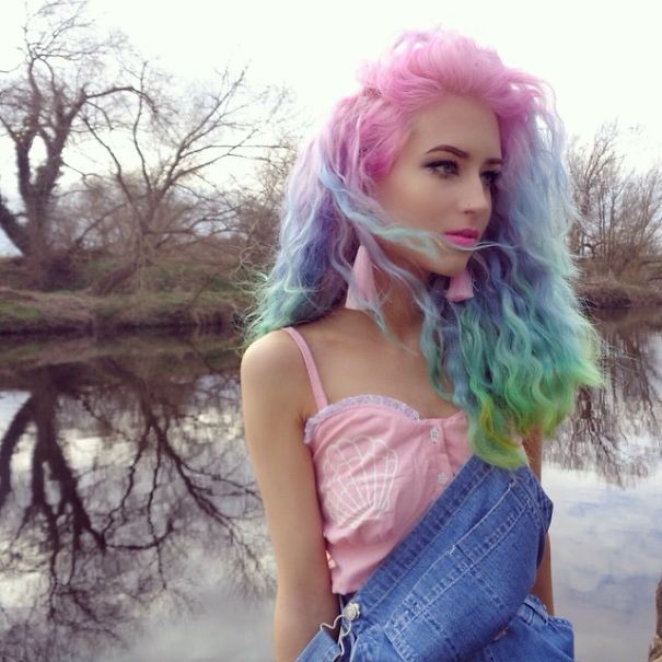 Rainbow Hair