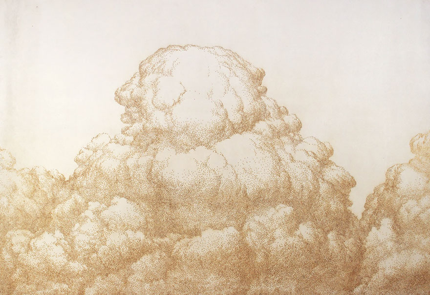 Artist Burns Holes In Paper With Incense Sticks To Create Amazing Art Artist Burns Holes In Paper With Incense Sticks To Create Amazing Art