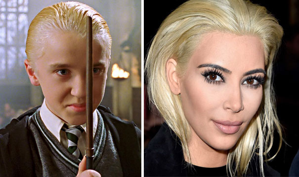 Draco Malfoy And Kim Kardashian