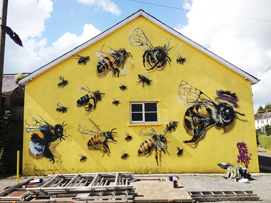 street-art-save-the-bees-louis-masai-19 street-art-save-the-bees-louis-masai-19