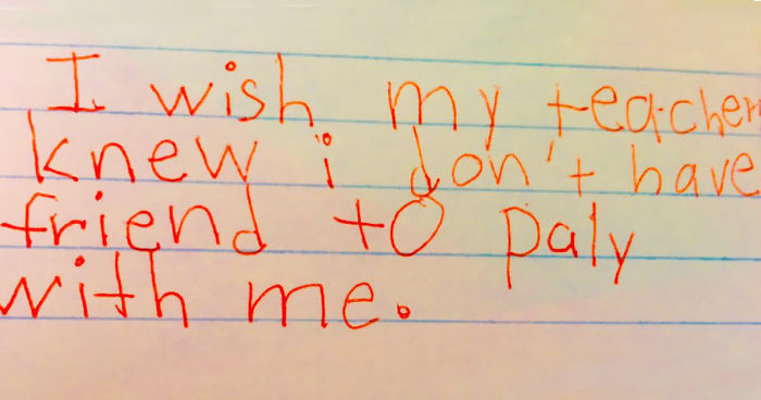 Teacher Asked Third-Grade Students A Simple Question And Their Answers Will Break Your Heart