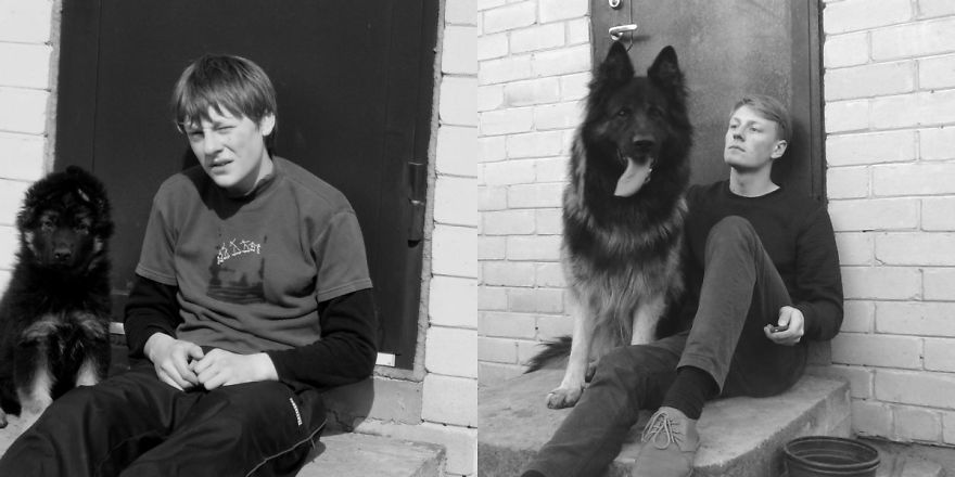 Vitalijus And Rex 7 Years Apart