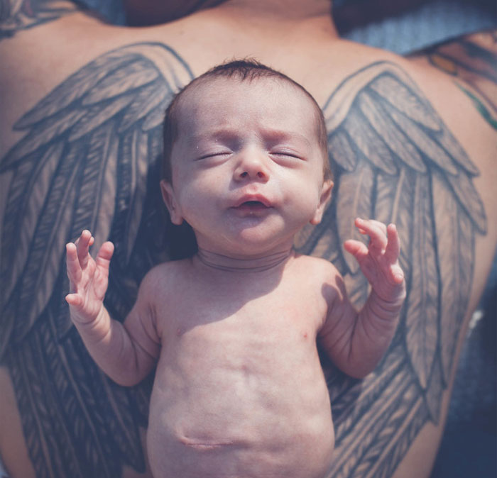 124 Babies And Their Tattooed Parents That Look Absolutely Beautiful Together