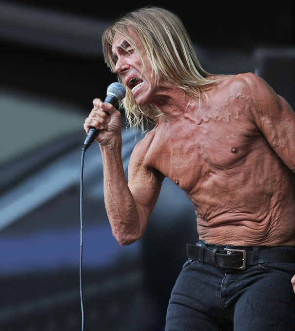 Iggy Pop's Torso Looks Sad
