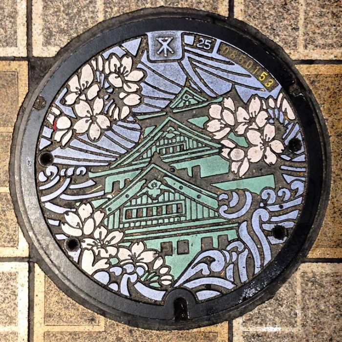 I Found Some Beautiful Japanese Manhole Covers During My Last Trip There