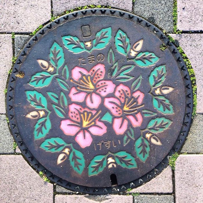I Found Some Beautiful Japanese Manhole Covers During My Last Trip There