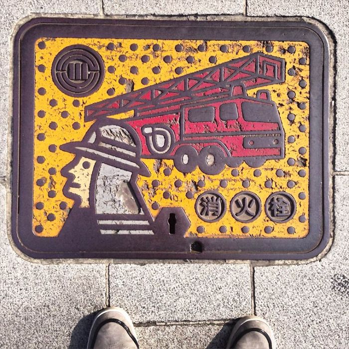 I Found Some Beautiful Japanese Manhole Covers During My Last Trip There