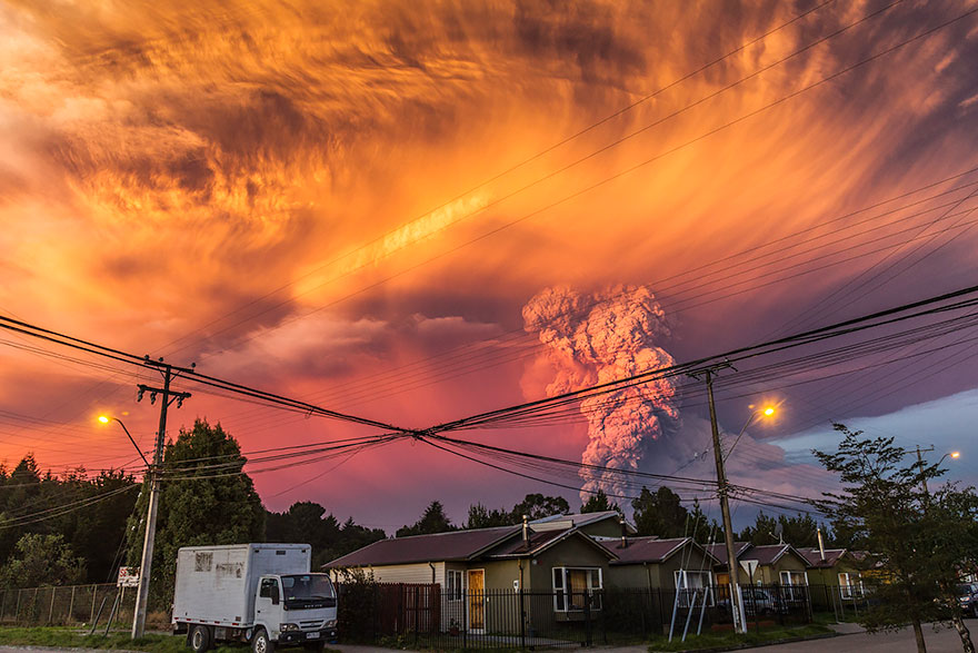 Volcano Eruption In Calbuco, Chile