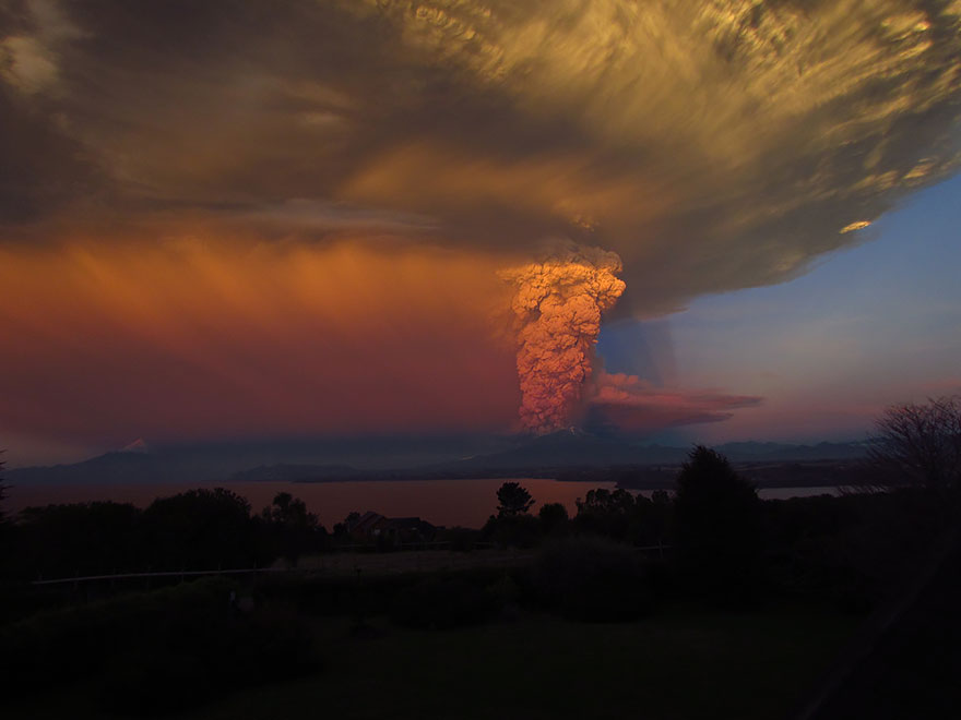 Volcano Eruption In Calbuco, Chile