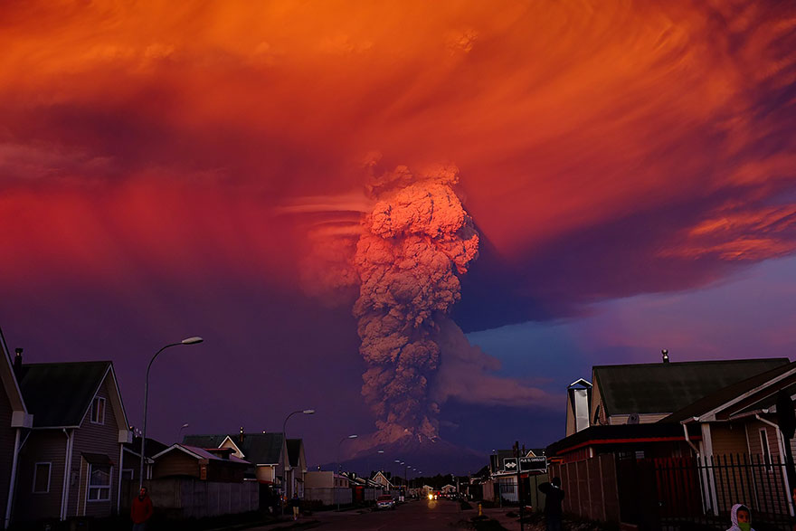 Volcano Eruption In Calbuco, Chile