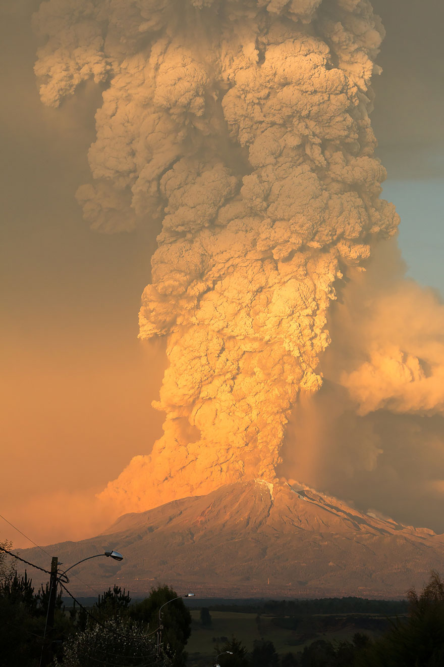 Volcano Eruption In Calbuco, Chile