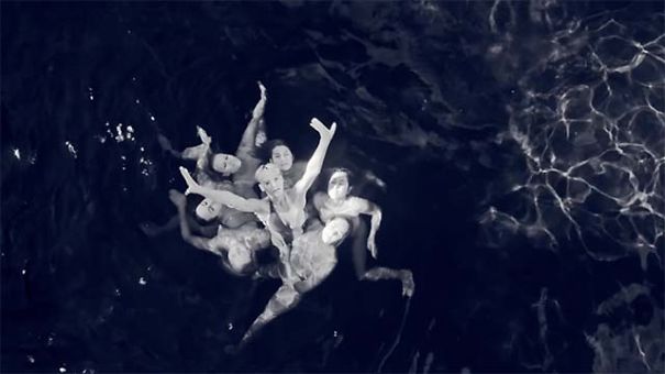 You Had Me At Infrared Underwater, Time-lapse And Real-time Synchronized Swimming.