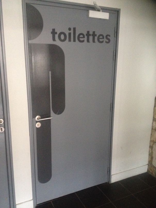 Toilets In A Catholic Private Middle School