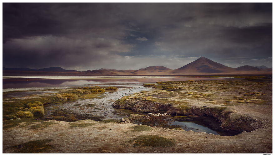 Red Lake Uyuni, Bolivia